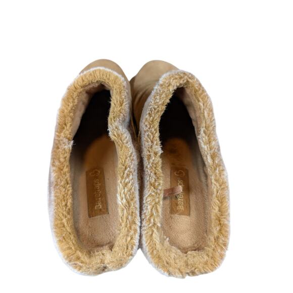 Baretraps Mules Slip-on Clogs Shearling Lined Suede Women's Size 8.5 Boho - Picture 7 of 9